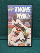Twins Win The Story of the 1987 Minnesota Twins VHS (World Series)  TESTED