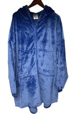 The Comfy Women's Dream Full Zip Wearable Blanket Blue
