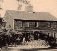 Antique RPPC Hartwell Farm Lincoln Massachusetts MA Exterior View