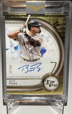2025 Topps Five Star - Buster Posey - Five Star Auto - Gold Color-Match - 27/50!
