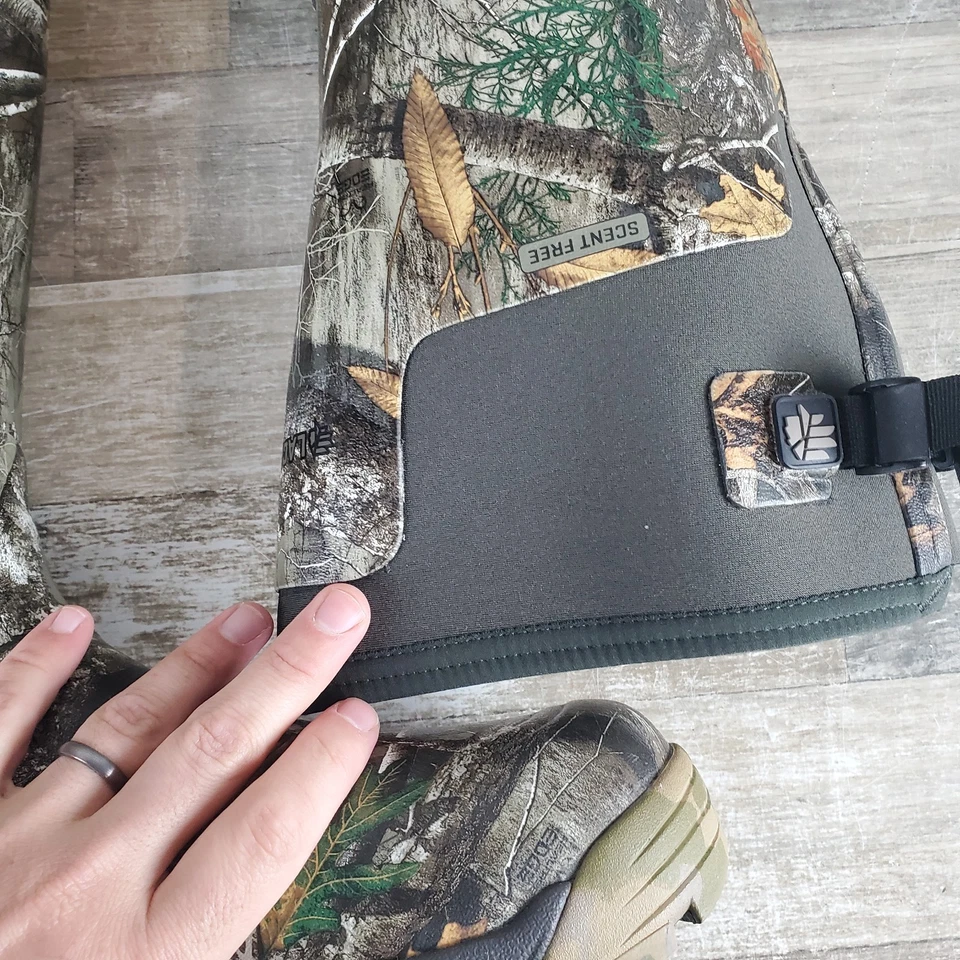 LaCrosse Mens Alphaburly Pro 18" Boots Mens Sz 12 Realtree Edge Waterproof  - Image 2 of 4