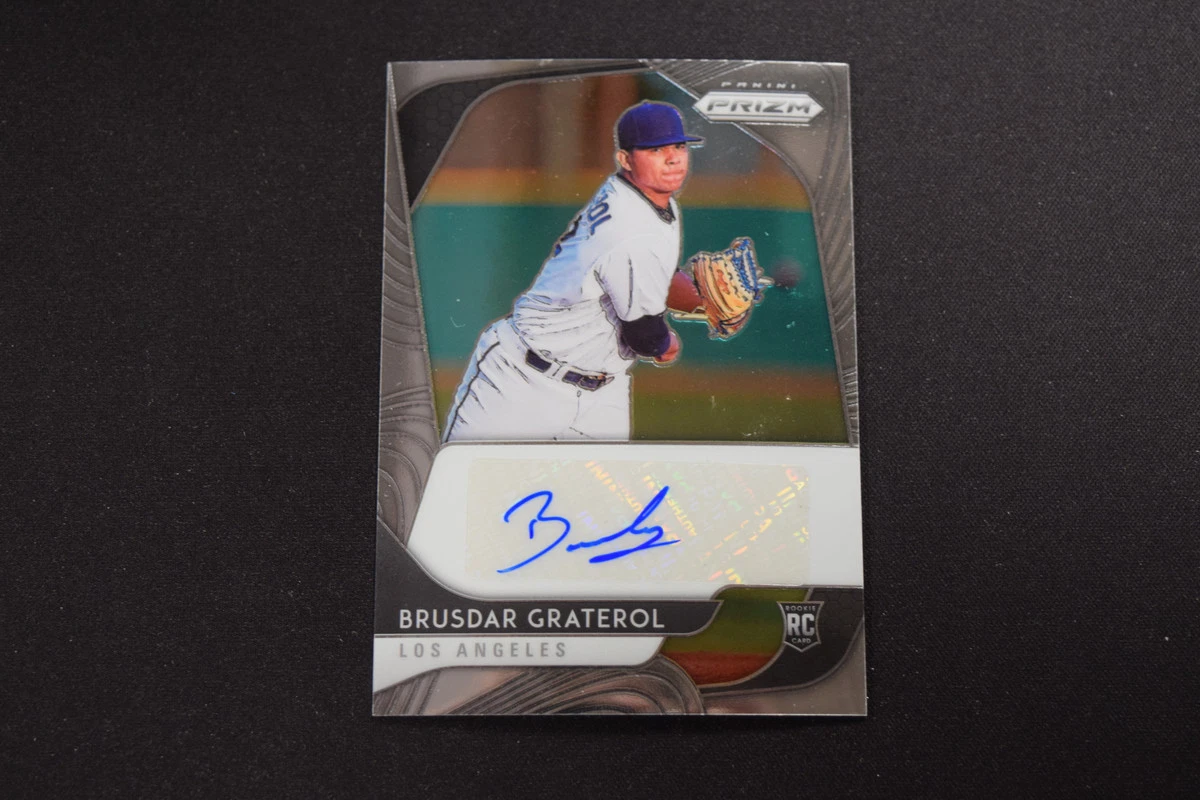 Brusdar Graterol 2020 Panini Prizm Rookie Autograph Signature Los Angeles
