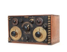 1917 American Marconi CM294 Radio * Historic WWI Tuner From Greenwood Collection