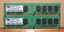 Lot of 2 ProMOS 1GB 2Rx8 PC2-6400U DDR2-800MHz RAM MEMORY V916765K24QCFW-G6