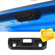 Black Tailgate Handle Cover Trim Bezel ABS For Chevy Silverado/GMC Sierra 2022+