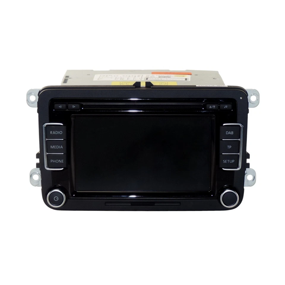 VW RCD 510 Radio DAB+ Autoradio mit Code VW Golf VI 6 Polo 6R Touran Caddy 2C - Bild 2 von 4