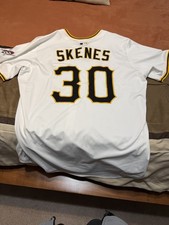 PAUL SKENES PITTSBURGH PIRATES NIKE ELITE Authentic BASEBALL JERSEY SZ 52 NWT