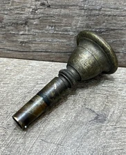 Antique Vintage Euphonium Mouthpiece Brass Music Instrument Part Unmarked