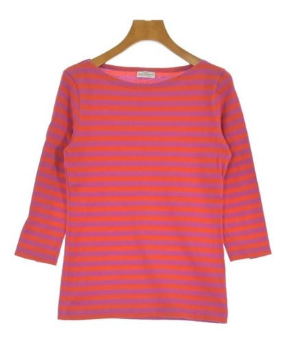 Marimekko Damen XS TShirt Rot Lila Streifen Gebraucht
