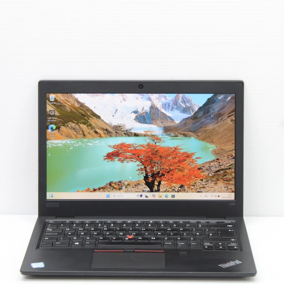 Lenovo ThinkPad L390 Windows 11 13.3 in Laptop Intel i5 8265u 8GB RAM 256GB SSD - Image 2 of 4