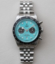 Tudor Black Bay Chrono 79360N Turquoise Dial 'Blue Flamingo' Men's Watch