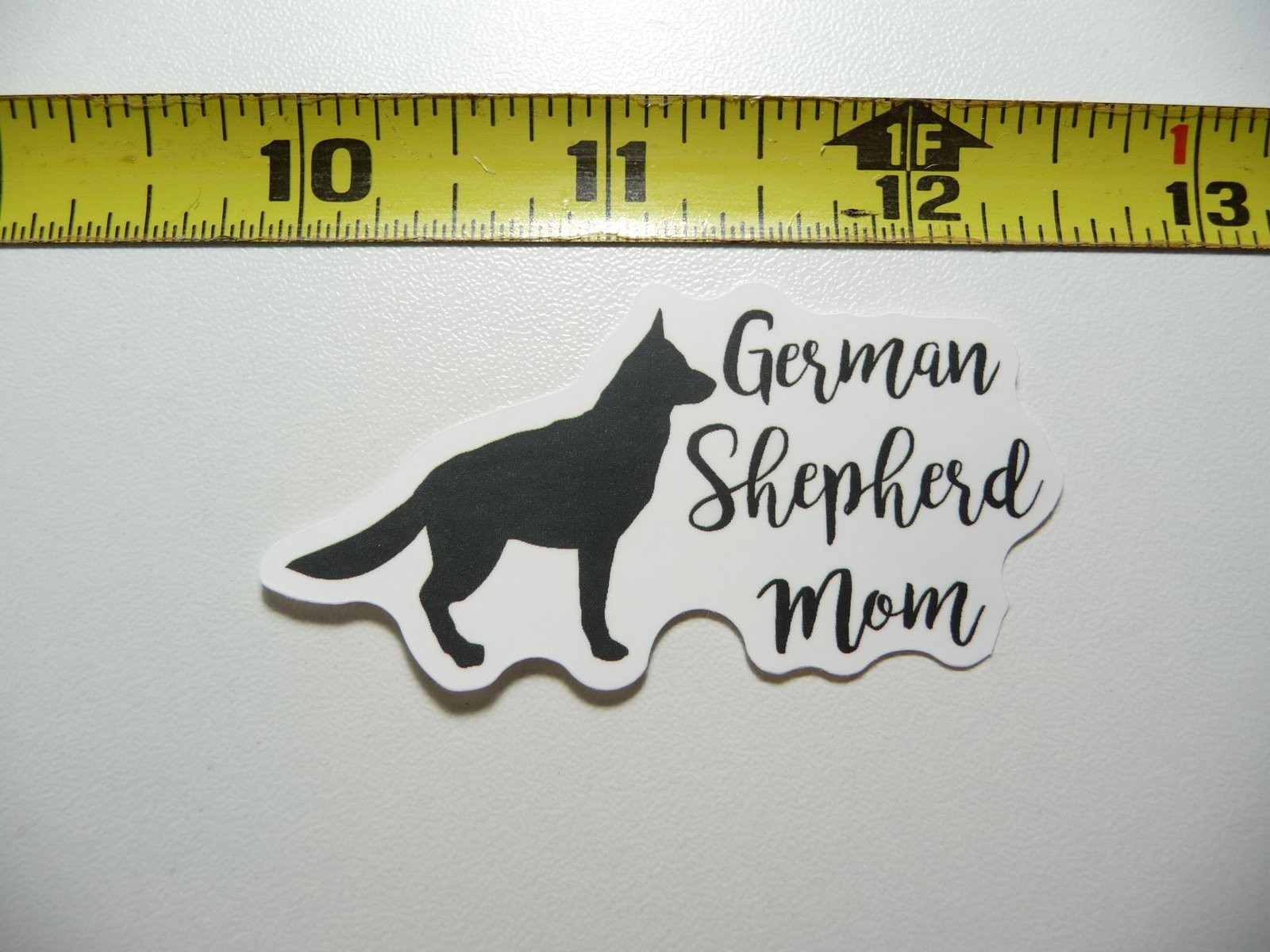 German Shepherd Mom Dog Lover Cursive Decal Sticker