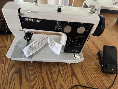 Restored Select 206 Sewing Machine. New Motor And Foot Pedal. Made In Germany.