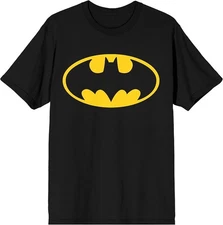 DC Batman Classic Logo T-Shirt New