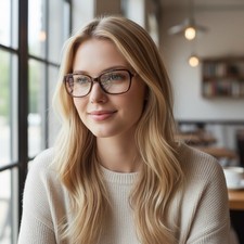 Coach HC 8152 532813 57 17 135 Brown Eyeglasses / Frames F59