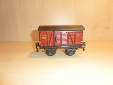 A003) Märklin 1681 - skala 0 - ged. Wagon towarowy - L. 12,5 cm - zobacz