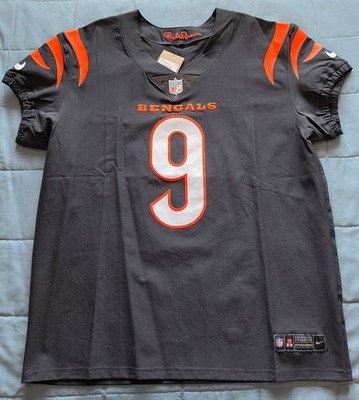 Cincinnati Bengals Joe Burrow Nike Untouchable Elite Jersey Size 48