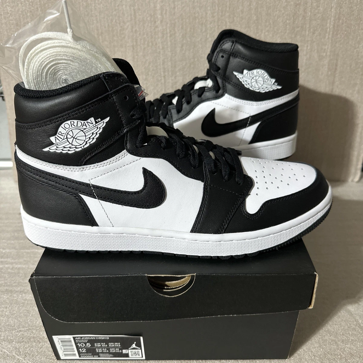 Las mejores ofertas en Jordan 1 High Golf Panda | eBay