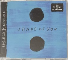ED SHEERAN "SHAPE OF YOU" RARE ORIGINAL 2017 GERMAN 2TRK CD SINGLE IMPORT
