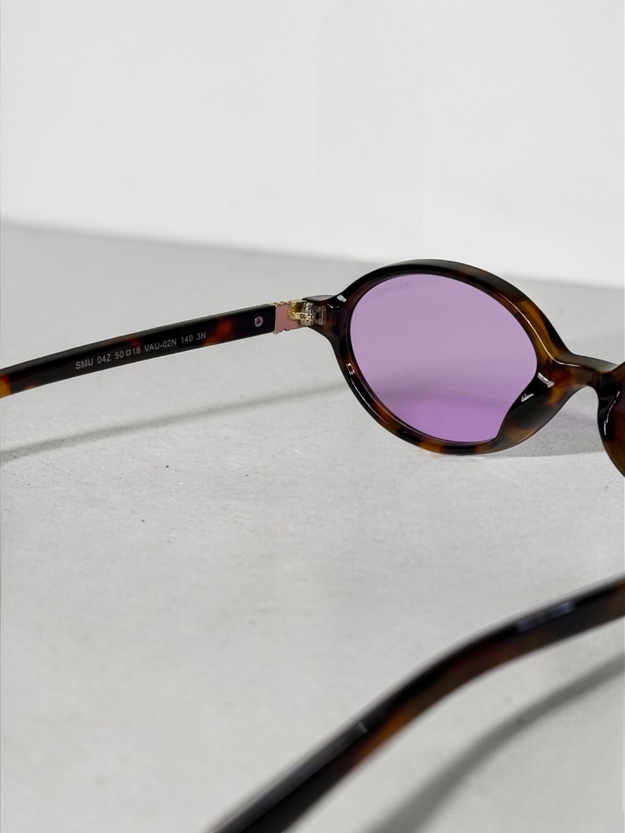 Miu Miu MU 04ZS Sunglasses - Havana & Bordeaux Lens - Free