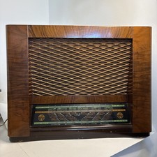 Pilot Model 75 Radio c. 1952 Vintage Spares Repair Display
