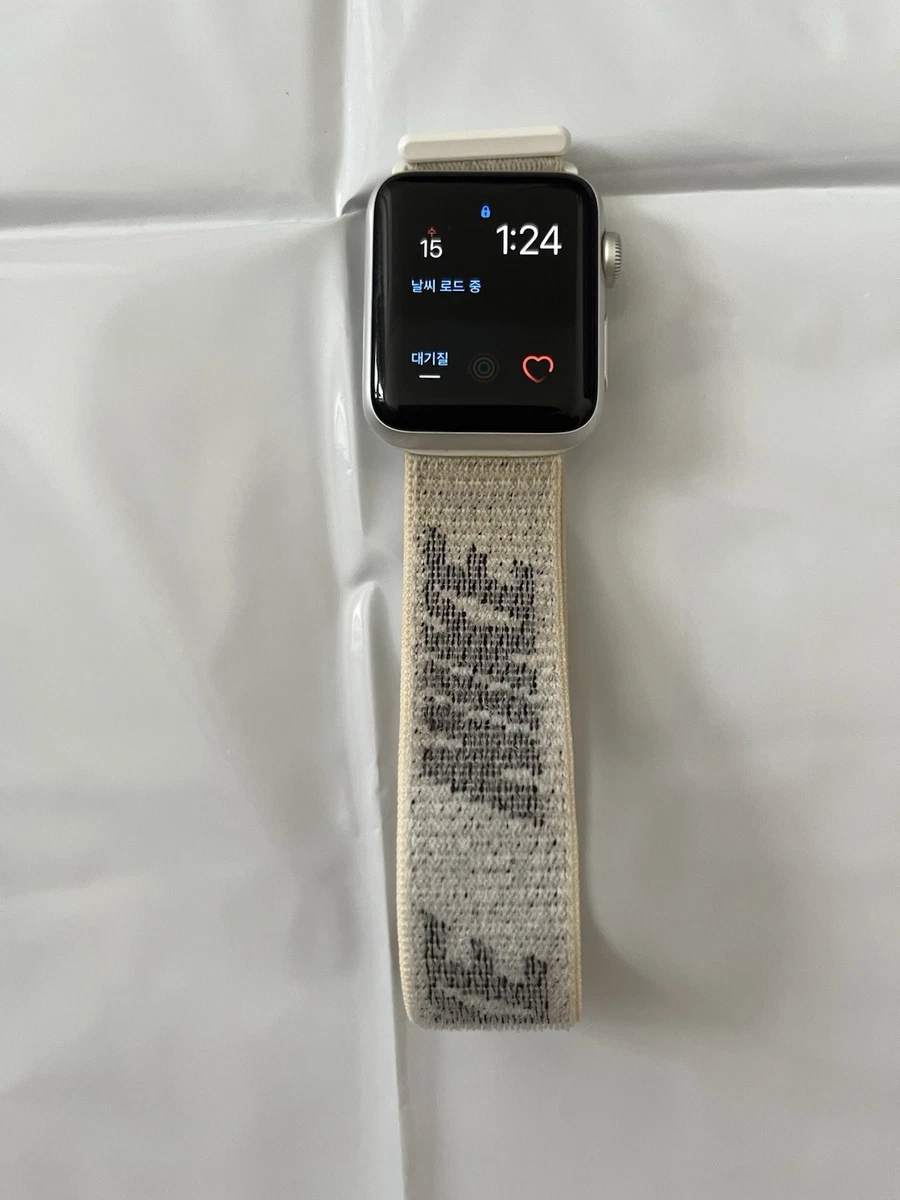 腕時計 Apple Watch 2 38mm Silver white sports Apple Watch Series 1 42mm Smartwatch MNNL2LL/A B&H Photo Video