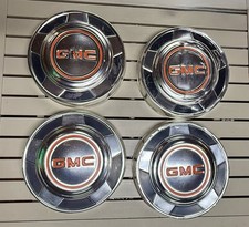 4-1973-1987 Gmc Square Body Pickup Dog Dish Hubcap 10.5 Driver Quality Read