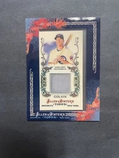 2011 Topps Allen & Ginter's Framed Mini Relics Tyler Colvin #AGR-TC