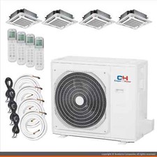 Cooper & Hunter Mini Split Ac Heat Pump Multi 4 Zone 9000 9000 12000 18000 Btu