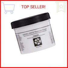 DANIEL SMITH Watercolor Ground 4oz Jar, Titanium White
