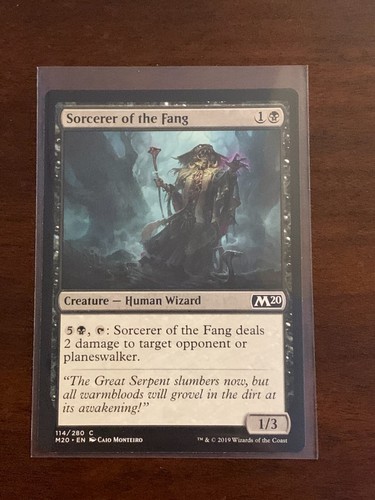 Magic the Gathering 2020 Sorcerer of the Fang - Imagen 1 de 2