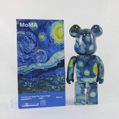 400%のみ　BE@RBRICK Van Gogh Self-Portrait BE_RBRICK_VanGoghMuseum_Self-