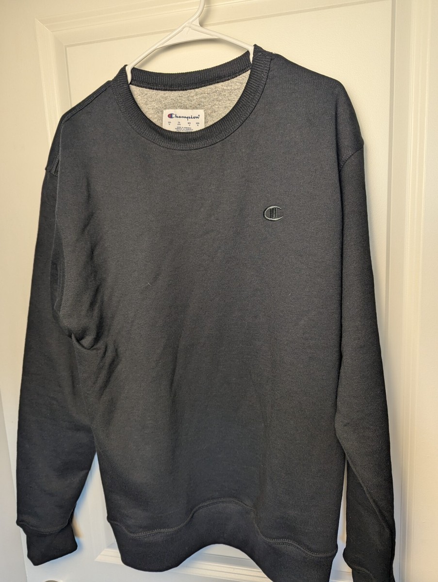 Champion Black Sweatshirt - Size M - Made in Honduras - New Champion Black Sweatshirt - Size M - Made in Honduras - New