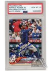 Ronald Acuna Jr 2018 Topps Auto RC Card "El De La Sabana" #US250 PSA/DNA 10