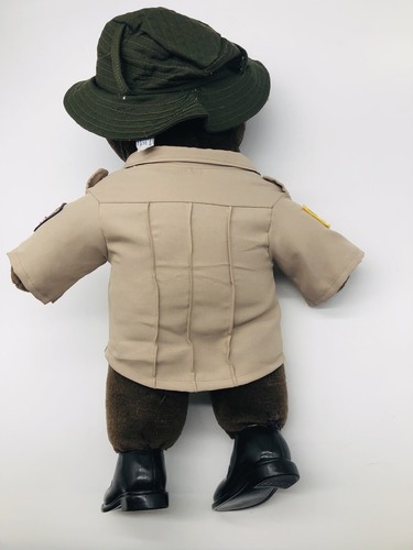 Vintage Bear Forces Of America Sheriff Plush in Uniform Rare - Picture 2 of 12