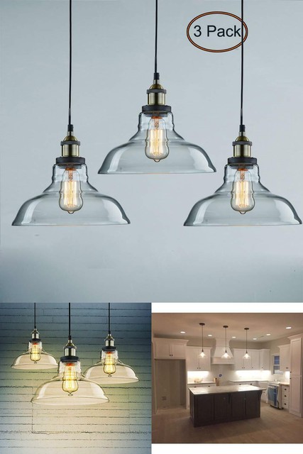 Casamotion Pendant Lighting Handblown Glass Drop Ceiling Lights
