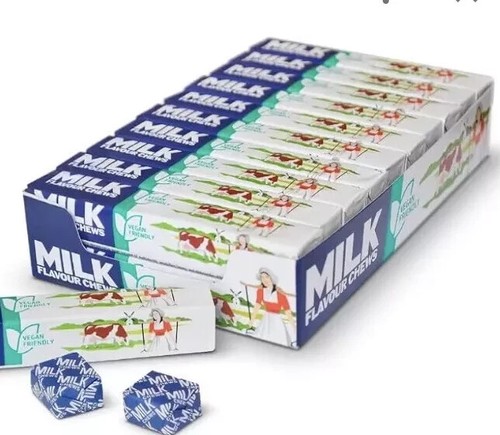 Milk Flavour Chews Vegan Friendly 20 Sticks FULL BOX - Picture 2 of 2