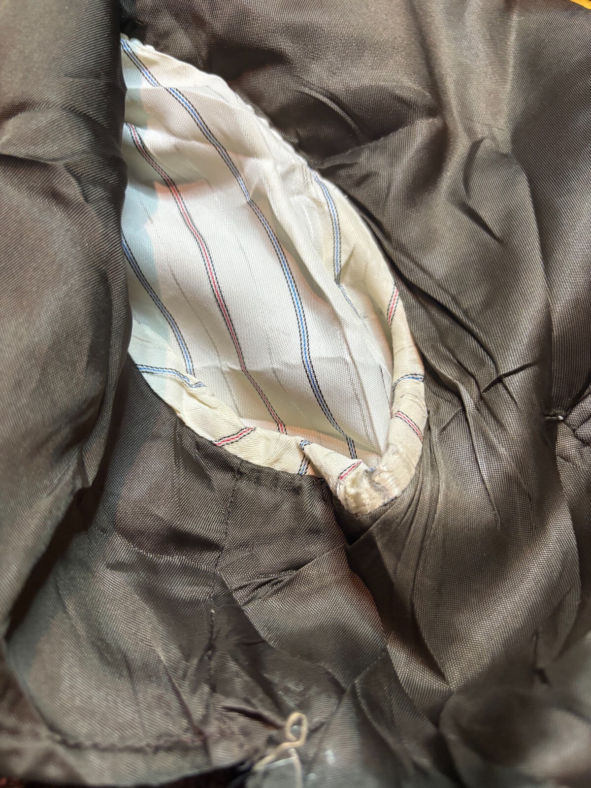 American Craftsman USA Tweed Wool Elbow Patch Blazer Sport Coat Suit Jacket 42R