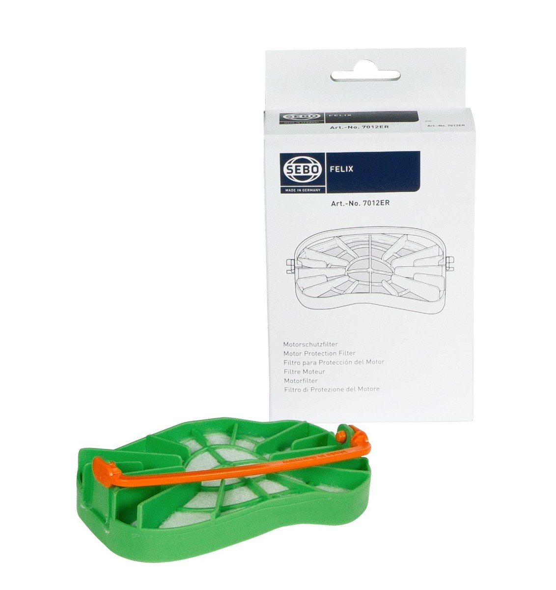 5x Filtro Reemplaza Sebo 5143 Para Aspiradora Sebo - Filtro Aire Salida