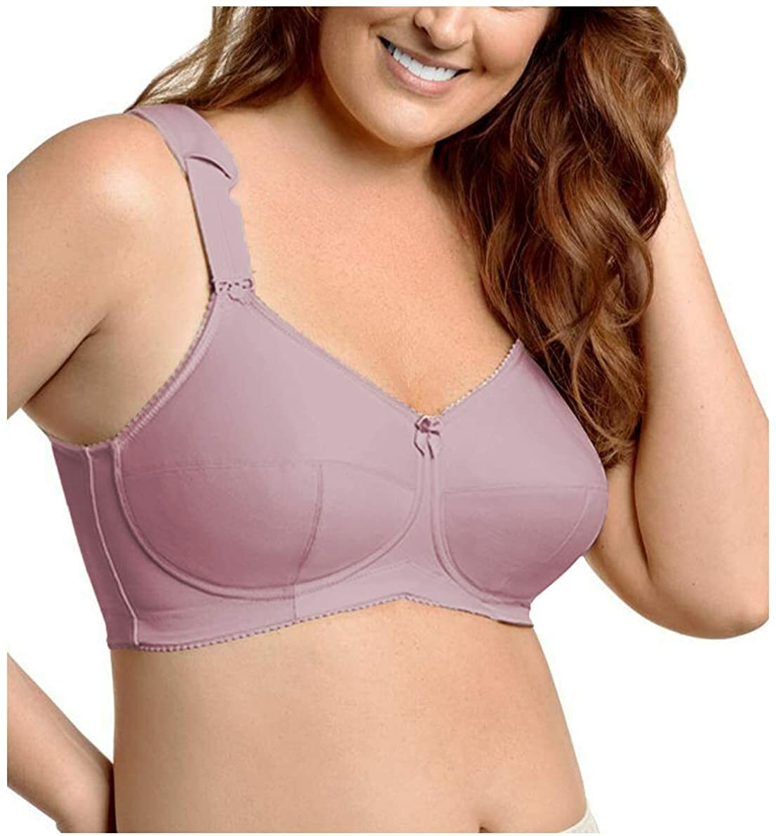 Elila DUSTY ROSE Full Coverage Soft Cup Bra, US 52F, UK 52E