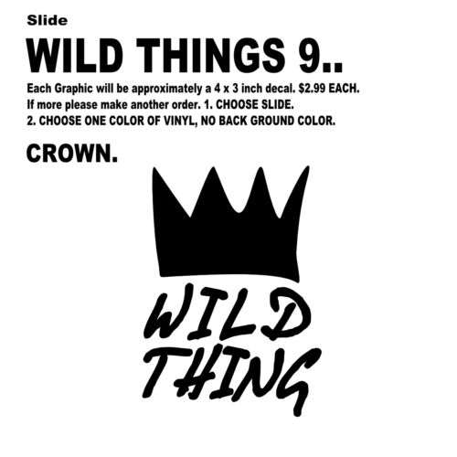 Calcomanía pegatina de vinilo troquelada Where the Wild Things are, Max, Moishie y más - Imagen 9 de 11
