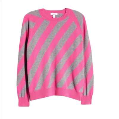 New NORDSTROM 100% Cashmere Crewneck Sweater Size