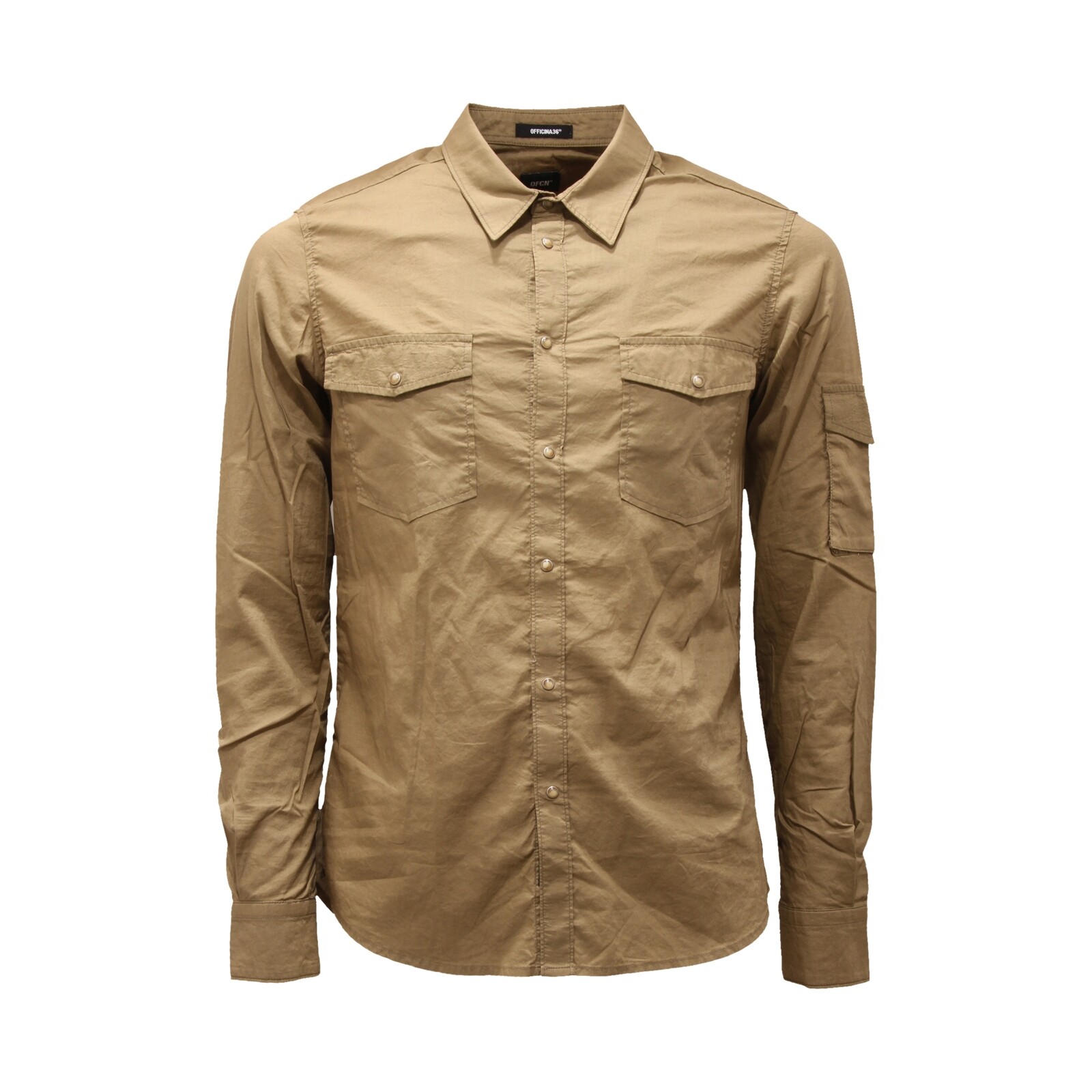 9584AQ camicia uomo OFFICINA36 мужская хлопчатобумажная рубашка зеленого цвета 13190₽