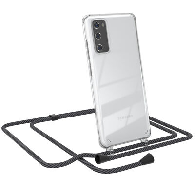 EAZY CASE für Samsung Galaxy S20 FE / S20 FE 5G Hülle Handykette Cover Schwarz