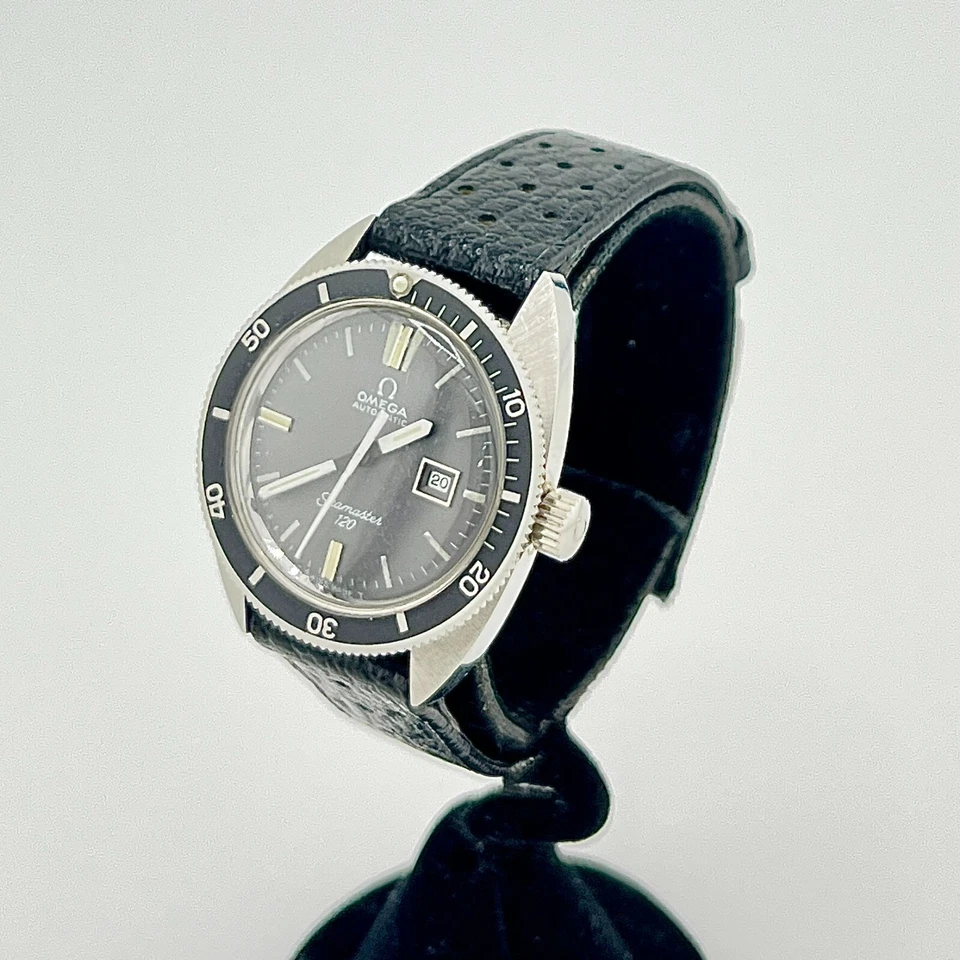 G2U VINTAGE OMEGA SEAMASTER 120 565007 BLACK DIAL AUTOMATIC SS 31MM 1960S - Image 4 of 4