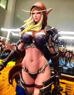 World Of Warcraft WoW Sammelfigur   Sexy Sylvanas Windrunner Charakter Sword NEU