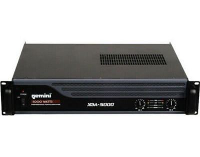 Gemini XGA-5000 2 Channels Professional Amplifier Lightweight Amp 5000 Watts