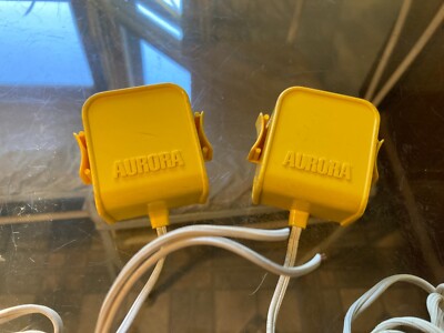AFX Wall-Pak ''C'' QUANTITY TWO yellow Power 1342-100 HO Slot Transformers