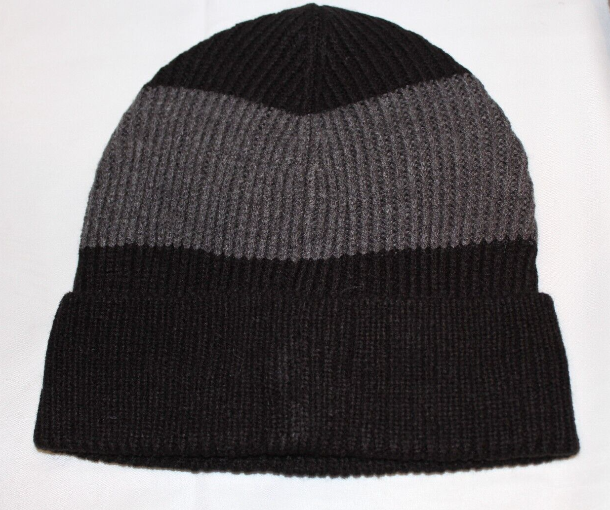 Polo Ralph Lauren uomo NERO GRIGIO berretto cappello e sciarpa set regalo logo pony NUOVO