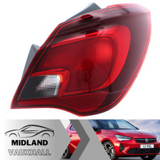 Rear Light Vauxhall Corsa E Mk4 2014-2020 5 Door Tail Lamp Drivers Side Right